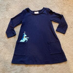 Size 4 Hanna Andersson Unicorn Pocket Dress